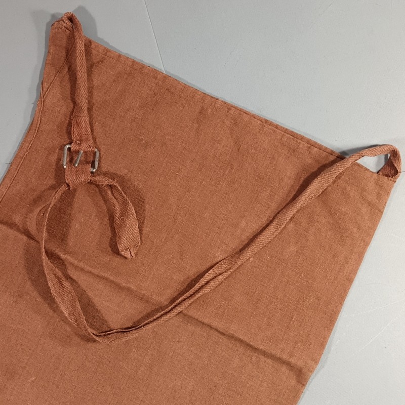 MUSETTE DE PANSAGE POUR CHEVAUX REGLEMENTAIRE CAVALERIE PREMIERE ET SECONDE GUERRE TOILE CACHOU